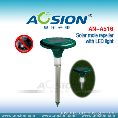 Solar Sonic Mole Repeller with Switch (AN-A516)